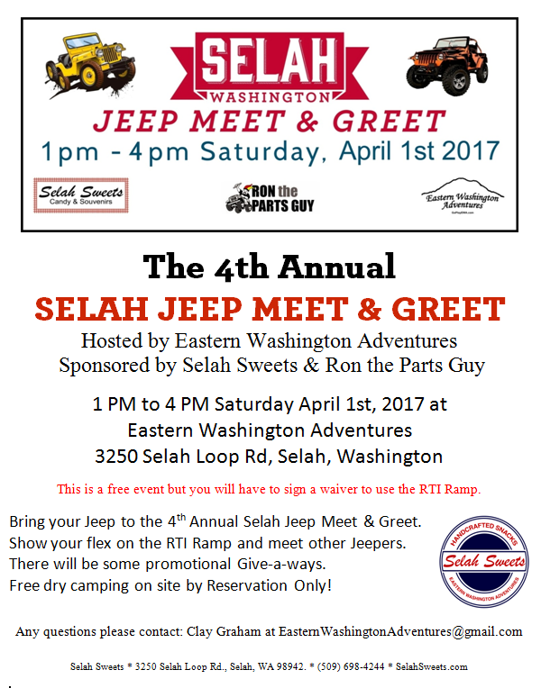 Selah Jeep Meet & Greet