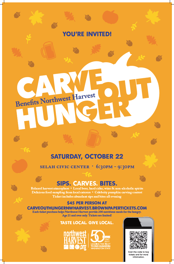 Northwest Harvest Carve Out Hunger