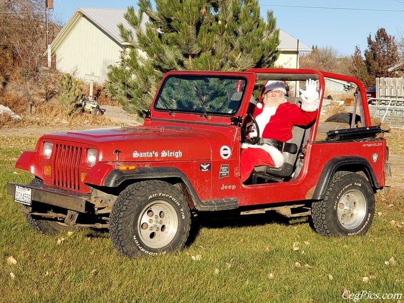 santa jeep